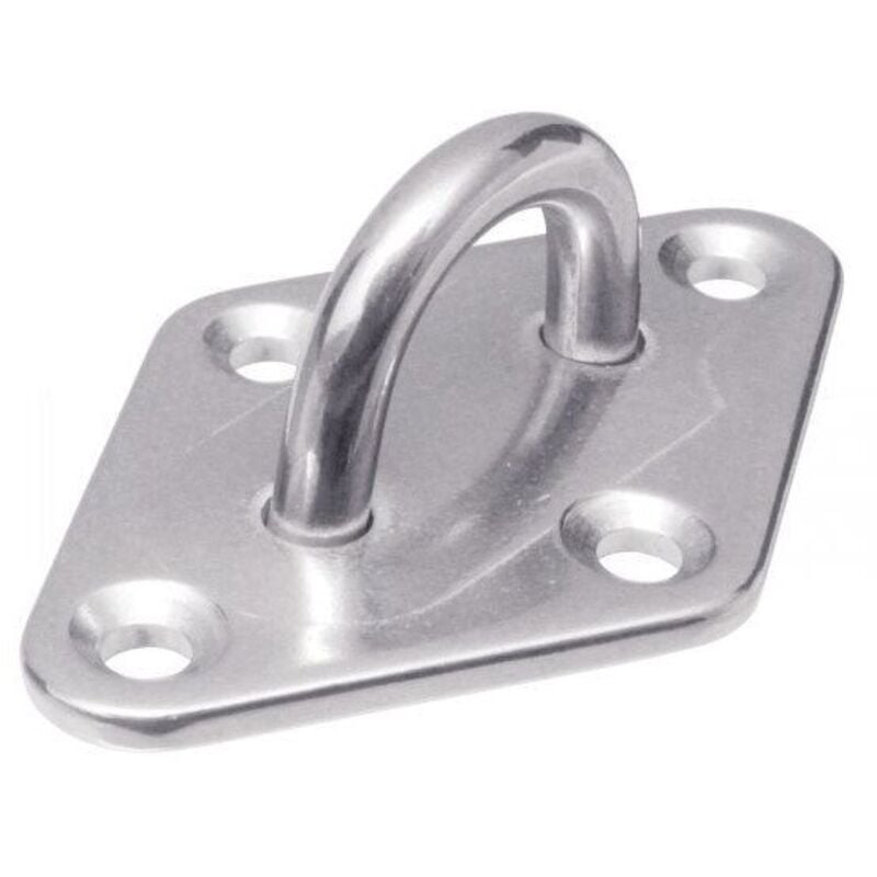 Pontet à PLATINE Losange 40X65 Inox A2-20 pièces