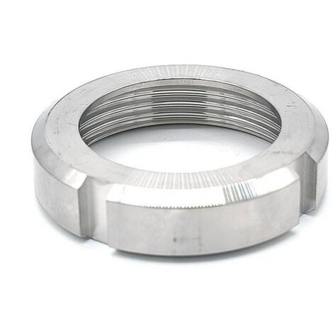 Ecrou alimentaire DIN en inox 304 DN50