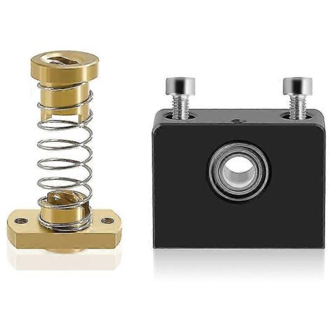Écrou anti-jeu 2024 et vis-mère de l'axe Z à montage supérieur, compatible avec Ender 3/3 Pro/3 V2/CR-10, mise à niveau