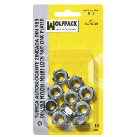 Ecrou Autobloquant Din985 M12 (6 Pièces)