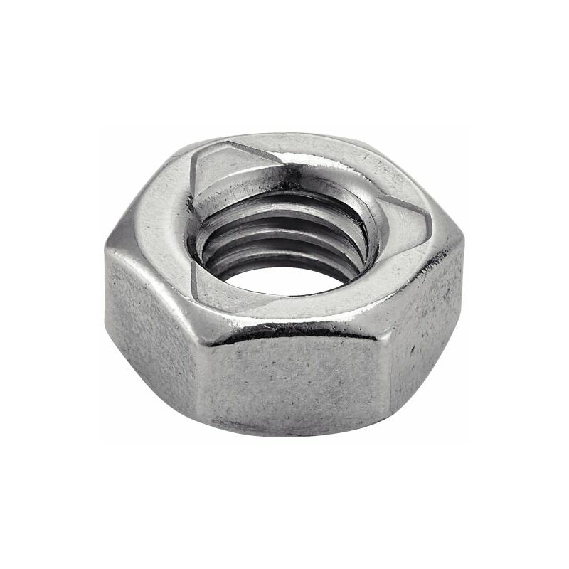 Ecrou autofreiné hexagonal - Tout métal - Inox A4 M5 - Boîte de 200