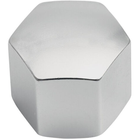 Ecrou borgne Aluminium argent anodisé M8