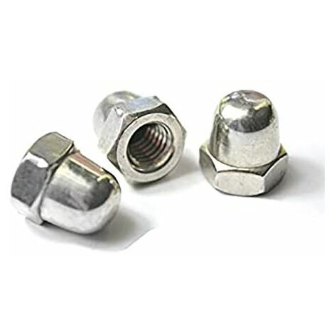 Ecrou borgne, Filetage 1/4-20pouce RS PRO, en Acier ( Prix pour Paquet de 100 )