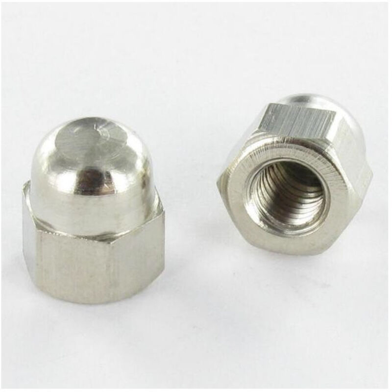 Crou Borgne Laiton nickelé M6-100 pièces