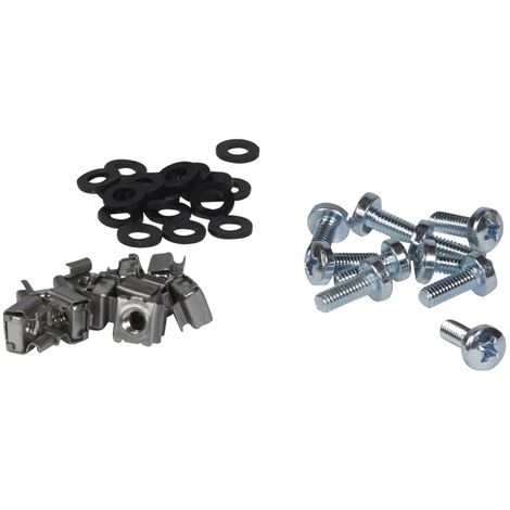 ecrou cage - avec vis 6 mm - lot de 50 - legrand 036453