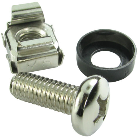 Écrou-cage Fer, M6 RS PRO ( Prix pour Paquet de 10 )