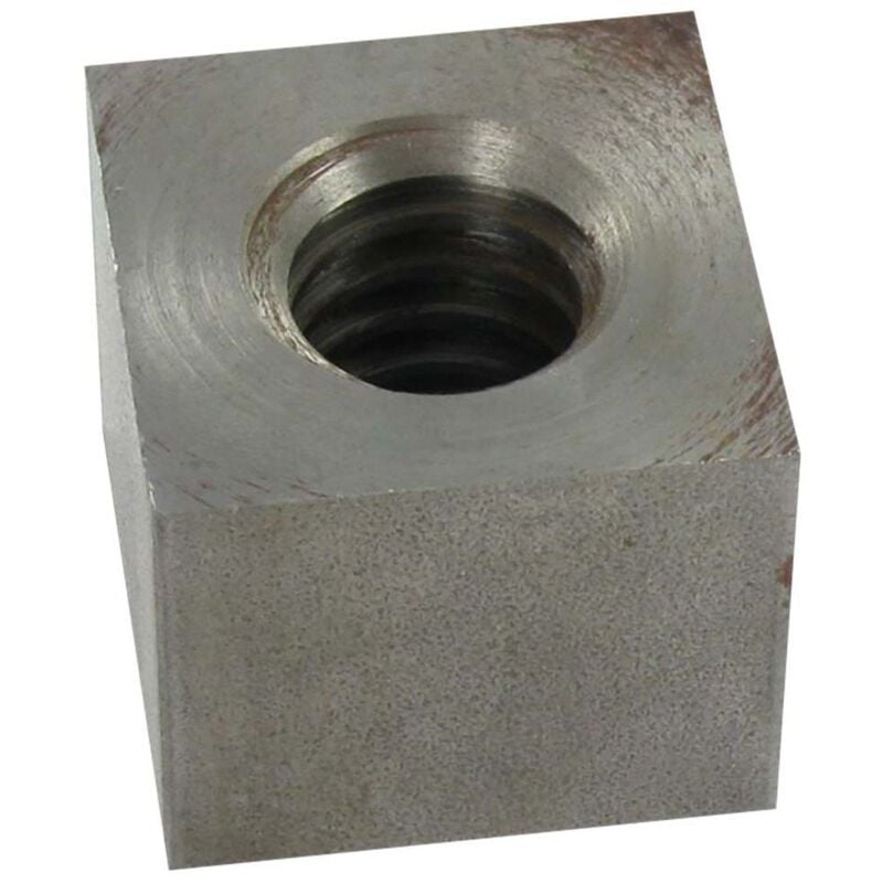 Vis Express - Ecrou Carré vkm Trapézoidale 20X4 Gauche Acier brut-1 piece