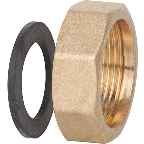 Ecrou chapeau 1 1/2’’ pour indicateur de dÚbit de passage avec joint solaire