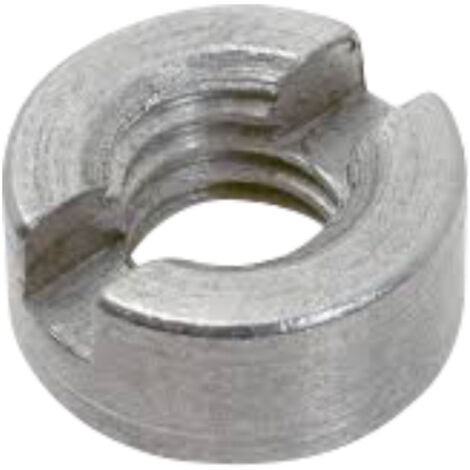 Écrou Cylindrique Fendue Inox A1 M4