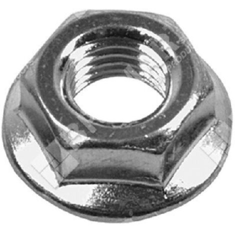 Ecrou de barre M6 x 1,00 hexagone 10 pour tronçonneuses MC CULLOCH COMPATIBLE - 000558