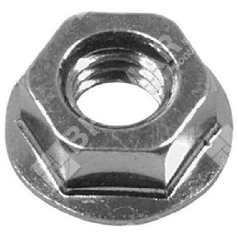 Ecrou de barre M6 x 1,00 hexagone 10 pour tronçonneuses MC CULLOCH COMPATIBLE - 000560