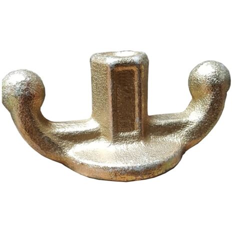 Ecrou de coffrage 2 ailes embase 100  - Ø 15/17 mm