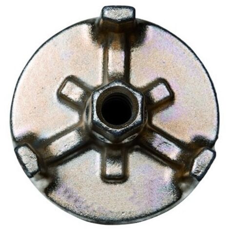 Écrou de coffrage 3 ailes embase 110 - Ø 15/17 mm