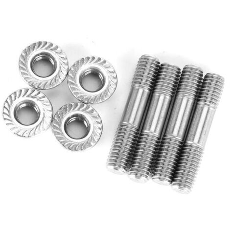 Écrou de goujon de système d\'échappement - VINGVO - M8x1,25 42mm - Acier inoxydable 304 - Empreinte Torx