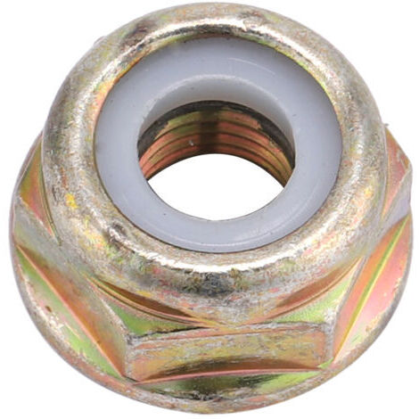 Écrou de lame M10x1,25 à gauche – Accessoire débroussailleuse – Installation facile – Compatible avec coupe-bordures et tondeuses