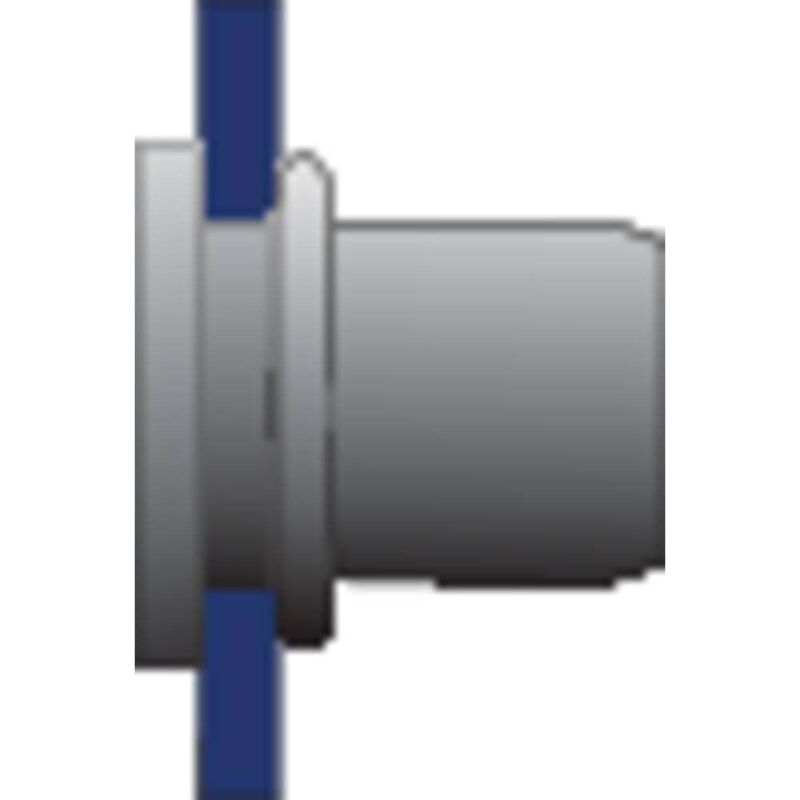 Bralo - 301106009 Ecrou à sertir en aveugle (ø x l) 8.9 mm x 14.5 mm M6 acier 250 pc(s)