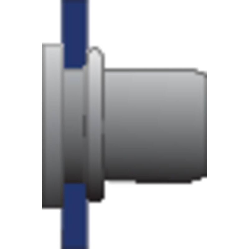 302116009 Ecrou à sertir en aveugle (ø x l) 8.9 mm x 16.5 mm M6 aluminium 250 pc(s) - Bralo