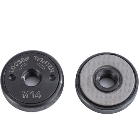 Écrou de Serrage Rapide Meuleuse M14 Bride de Serrage Rapide Accessoires de Meuleuses Angulaires pour Disque de Coupe Diamant Meuleuse D'angle Machine de Découpe LO-Ron