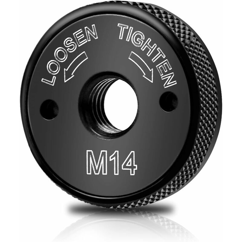 Crou de Serrage Rapide MeuleuseGuazhuni sds Click M14 Bride de Serrage Rapide Accessoires de Meuleuses Angulaires pour Disque de Coupe Diamant