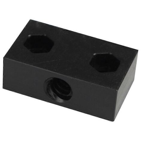 Écrou en métal M8 pour vis mère 8mm, siège de bloc pour imprimante 3D
