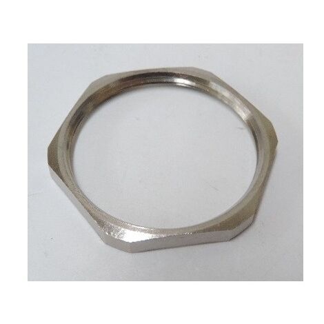 Ecrou Equipotentiel Pg 36 laiton nickelé conditionnement par 10 CAPRI 283694