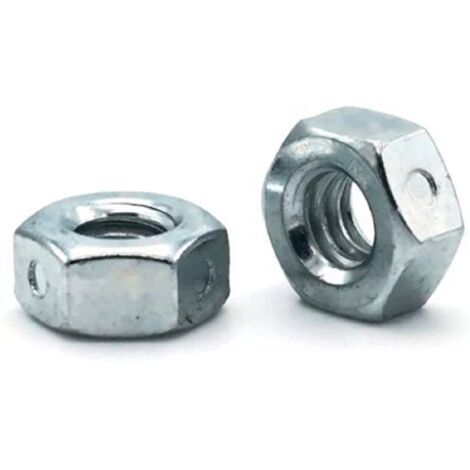 Ecrou frein, Filetage 1/2-20 RS PRO, en Acier ( Prix pour Paquet de 100 )