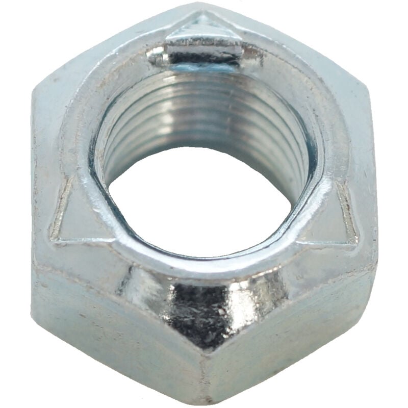 Ecrou frein M16 Rs Pro en Acier Grade 8 Galvanisé brillant ( Prix pour Sachet de 25 )