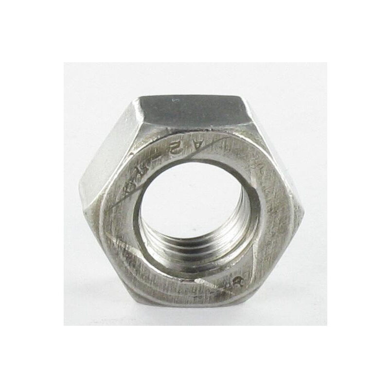 Ecrou frein tout métal M10 Inox A4-100 pièces