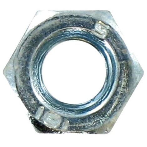 Écrou hexagonal acier zingué Ø 16 mm - Paquet de 30 - Maxiburo