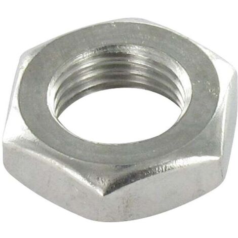 Ecrou hexagonal bas hm/contre Ecrou Inox A2 M20 Pas fin Pas de 150-100 pièces