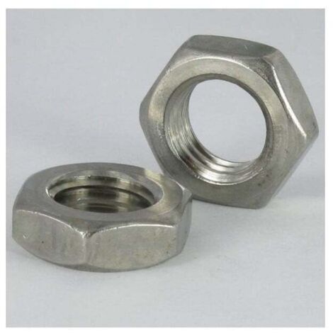 Ecrou hexagonal bas hm/contre Ecrou M14 Inox A4-10 pièces
