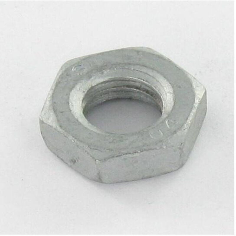 Ecrou hexagonal bas hm/contre Ecrou M8 Acier brut Géomet 500B-1000 pièces