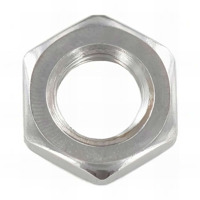 Ecrou hexagonal bas M27 mm hm inox A2 - Boite de 10 pcs Fixtout EBA27A2