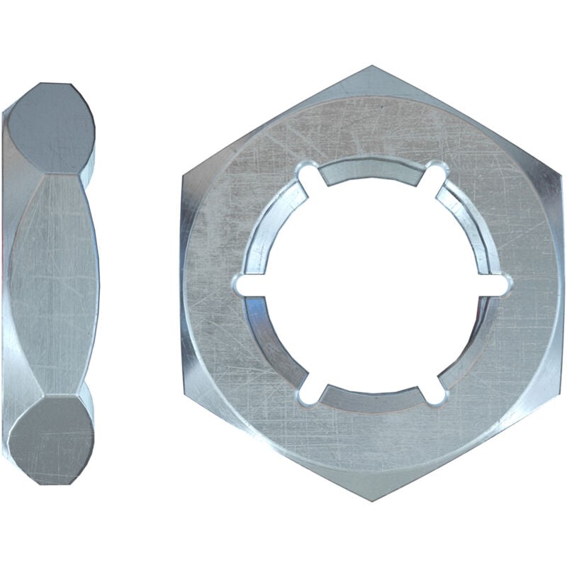 Ecrou hexagonal de sécurité Fischer fmsb mu M12 (100 pcs.) - 547810