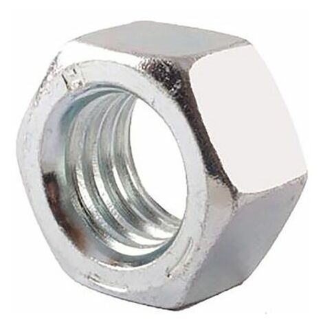 Écrou hexagonal, Filetage 1/4-28pouce RS PRO, en Acier ( Prix pour Paquet de 100 )
