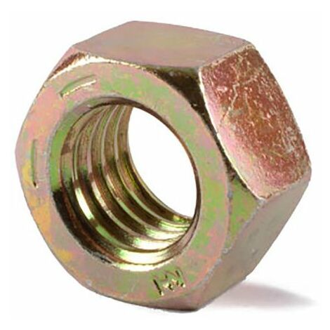 Écrou hexagonal, Filetage 3/4-16pouce RS PRO, en Acier ( Prix pour Paquet de 100 )