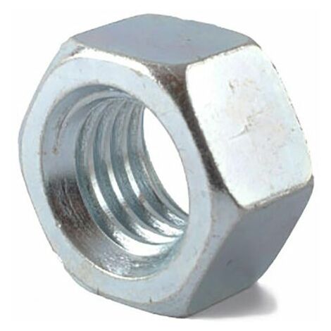 Écrou hexagonal, Filetage 3/8-16pouce RS PRO, en Acier ( Prix pour Paquet de 100 )