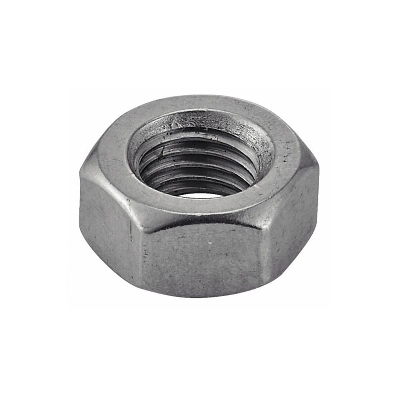 Ecrou hexagonal - Filetage métrique pas fin - Inox A2 din 934 M16 - Pas de 150 - Boîte de 25