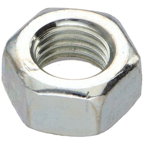 Ecrou Hexagonal HU M18 Pas fin Pas de 150 Acier zingué-30 pièces