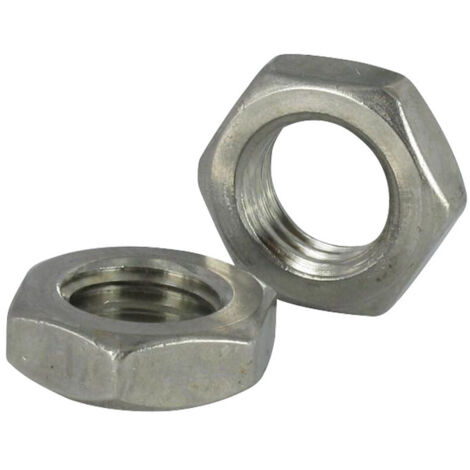 Ecrou Hexagonal HU Pas à gauche M16 Inox A2-1 pièce