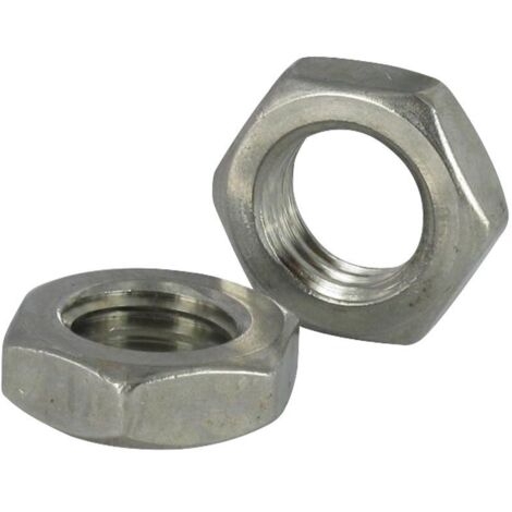 Ecrou Hexagonal HU Pas à gauche M5 Inox A2-1 pièce