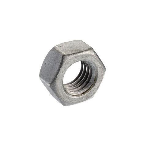 Écrou hexagonal M12 RS PRO, en Acier Galvanisé ( Prix pour Boîte de 100 )