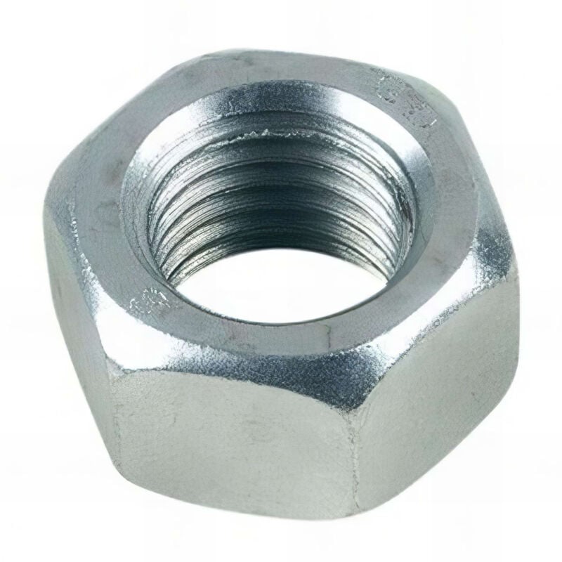 Ecrou hexagonal M20 mm hu Zingué - Boite de 25 pcs Fixtout 02082002B