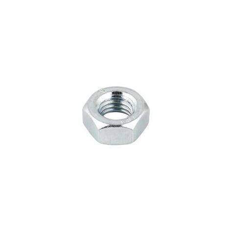 Écrou hexagonal M24 galvanisé - 25 pièces
