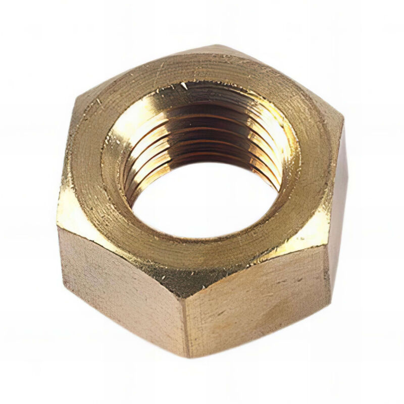 Ecrou hexagonal M24 mm hu Laiton - Boite de 25 pcs Fixtout EHU24LNB