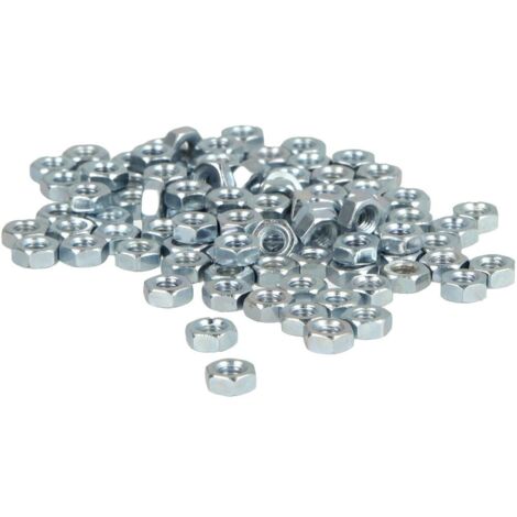 Ecrou hexagonal M4 galvanisé