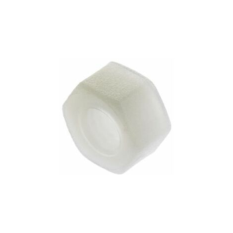 Écrou hexagonal M5 RS PRO, en Nylon ( Prix pour Sachet de 50 )