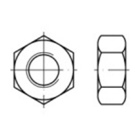RONFAR Ecrous hexagonaux à embase profilée M6 50 pièces 