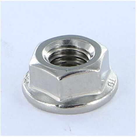 Ecrou hexagonale Inox A2 Embase lisse M8
