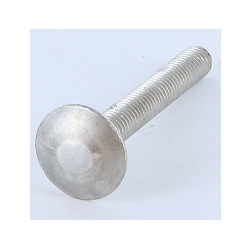 Trcc japy tête ronde collet carré M7X40 Pas de 100 Filetage total Aluminium-200 pièces